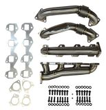 Fabricated High Flow Exhaust Manifolds & Up Pipes for 6.6 Duramax 2001-2004 LB7