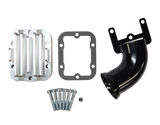 Billet Aluminum Manual Transmission PTO Cooler Cover ZF6 G56 NV3500 NV4500 NV5600