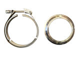 Machined Downpipe Flare Flange & Clamp for S400 *T6 Foot*
