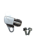 -12AN Billet Turbo Oil Return Drain Line Engine Adapter for 2001-16 6.6l Duramax