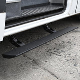 RealTruck VoltStep Electric Running Board Kit Protective Bedliner Coating 2013-2018 Mercedes-Benz Sprinter 2500/3500 Go Rhino