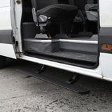 RealTruck VoltStep Electric Running Board Kit Protective Bedliner Coating 2013-2018 Mercedes-Benz Sprinter 2500/3500 Go Rhino