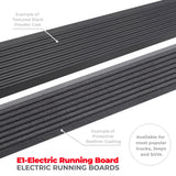RealTruck VoltStep Electric Running Board Kit Textured Black 2009-2014 Ford F-150 Go Rhino