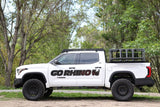 RealTruck VoltStep Electric Running Board Kit Textured Black 2022-2026 Toyota Tundra 4 Door Go Rhino
