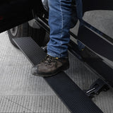 RealTruck VoltStep Electric Running Board Kit Textured Black 2022-2026 Toyota Tundra 4 Door Go Rhino