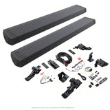 RealTruck VoltStep Electric Running Board Kit Textured Black For 2007-2018 Jeep Wrangler JK Go Rhino