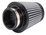 Magnum Flow Universal Clamp-On Air Filter w/ Pro Dry S Media 3 Inch F x 5 Inch B x 3-1/2 Inch T x 5 Inch H aFe Power