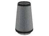 Magnum Flow Universal Clamp-On Air Filter w/ Pro Dry S Media 3-1/2 Inch F x 5 Inch B x 3-1/2 Inch T x 8 Inch H aFe Power