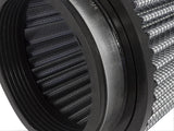 Magnum Flow Universal Clamp-On Air Filter w/ Pro Dry S Media 3-1/2 Inch F x 5 Inch B x 3-1/2 Inch T x 8 Inch H aFe Power
