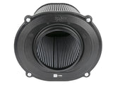 Quantum Intake Replacement Air Filter w/ Pro Dry S Media 5 Inch F x (10x8-3/4) Inch B x (6-3/4x5-1/2) Inch T x 9 Inch H aFe Power