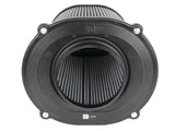 Quantum Intake Replacement Air Filter w/ Pro Dry S Media 5 Inch F x (10x8-3/4) Inch B x (6-3/4x5-1/2) Inch T x 8 Inch H aFe Power