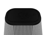 Track Series Intake Replacement Air Filter w/ Pro Dry S Media (7-1/2x5-1/2) Inch F x (9-1/4x7-1/4) Inch B x (6x4) Inch T x 7 Inch H aFe Power