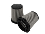 Momentum Intake Replacement Air Filter w/ Pro Dry S Media (Pair) 4 Inch F x 6 Inch B x 4-3/4 Inch T x 7 Inch H aFe Power