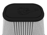Track Series Intake Replacement Air Filter w/ Pro Dry S Media (6-1/8x4-1/8) Inch F x (9-1/4x7-1/4) Inch B x (6x4) Inch T x 7-1/8 Inch H aFe Power