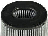 Magnum Force Intake Replacement Air Filter w/ Pro Dry S Media 4 Inch F x (9x6-1/2) Inch B x (6-3/4x5-1/2) Inch T (Inverted) x 6-1/8 Inch H aFe Power