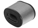 Magnum Force Intake Replacement Air Filter w/ Pro Dry S Media 5-1/2 Inch F x (10x7) Inch B x (9x7) Inch T (Inverted) x 7 Inch H aFe Power