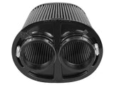 Momentum Intake Replacement Air Filter w/ Pro Dry S Media 3 Inch F (Dual) x (8-1/4 x 6-1/4) Inch B x (7-1/4 x 5) Inch T x 9 Inch H aFe Power
