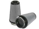 Magnum Force Intake Replacement Air Filter w/ Pro Dry S Media (Pair) 3-1/2 Inch F x 5 Inch B x 3-1/2 Inch T (Inverted) x 8 Inch H aFe Power