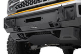 Trailline Bumper Fairlead Mount Plate Textured Black 2021-2025 Ford Bronco Go Rhino