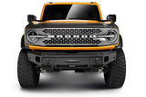 Trailline Bumper Fairlead Mount Plate Textured Black 2021-2025 Ford Bronco Go Rhino