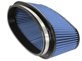 Magnum Force Intake Replacement Air Filter w/ Pro 5R Media (11-3/8x4) Inch F x (14x5-1/2) Inch B x (12x3-1/2) Inch T x 5 Inch H aFe Power