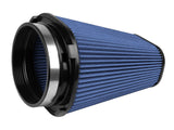 Track Series Intake Replacement Air Filter w/ Pro 5R Media - Carbon Fiber top (7-1/2x5-1/2) Inch F x (9x7) Inch B x (5-3/4x3-3/4) Inch T (Carbon Fiber) x 10 Inch H aFe Power