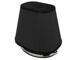 Track Series Intake Replacement Air Filter w/ Black Pro 5R Media (7-1/2x5-1/2) Inch F x (9-1/4x7-1/4) Inch B x (6x4) Inch T x 7 Inch H aFe Power