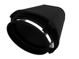 Track Series Intake Replacement Air Filter w/ Black Pro 5R Media (7-1/2x5-1/2) Inch F x (9-1/4x7-1/4) Inch B x (6x4) Inch T x 7 Inch H aFe Power