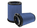 Momentum Intake Replacement Air Filter w/ Pro 5R Media (Pair) (6 x 4) Inch F x (8-1/4 x 6-1/4) Inch B x (7-1/4 x 5) Inch T (Inverted) x 10 Inch H aFe Power