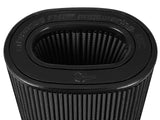 Momentum Intake Replacement Air Filter w/ Black Pro 5R Media (Pair) (6 x 4) Inch F x (8-1/4 x 6-1/4) Inch B x (7-1/4 x 5) Inch T (Inverted) x 10 Inch H aFe Power