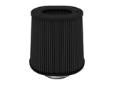 Magnum Force Intake Replacement Air Filter w/ Pro 5R Media 5-1/2 Inch F x (10x8) Inch B x (8x6) T (Inverted) x 9 Inch H Black aFe Power