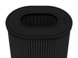Magnum Force Intake Replacement Air Filter w/ Pro 5R Media 5-1/2 Inch F x (10x8) Inch B x (8x6) T (Inverted) x 9 Inch H Black aFe Power