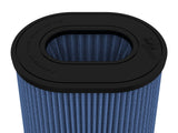 Magnum Force Intake Replacement Air Filter w/ Pro 5R Media 5-1/2 Inch F x (10x8) Inch B x (8x6) T (Inverted) x 9 Inch H Blue aFe Power
