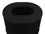 Magnum Force Intake Replacement Air Filter w/ Black Pro 5R Media 5-1/2 Inch F x (12-1/4x9-3/4) Inch B x (11-1/4x8-3/4) Inch T (Inverted) x 8 Inch H aFe Power