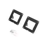 BR6/BR11 Light Plates Textured Black Designed for Rigid D-Series 2010-2018 Dodge Ram 2500/3500 Without Park Sense Go Rhino