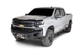 BR6 Front Bumper Replacement Textured Black 2019-2021 Silverado 1500 2022-2022 Silverado 1500 LTD Go Rhino