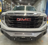 BR11 Front Bumper Replacement Textured Black 2020-2026 Silverado 2500/3500 HD Go Rhino