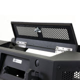 BR6 Winch Ready Front Bumper for Ford F 150 Textured Black 2021-2023 Ford F-150 Go Rhino