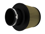 Magnum Flow Universal Clamp-On Air Filter w/ Pro Guard 7 Media 4 Inch F X 8 Inch B X 7 Inch T X 7 Inch H aFe Power