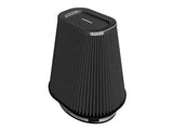 Track Series Intake Replacement Air Filter w/ Black Pro 5R Media (7-1/2 x 5-1/2) Inch F x (9-1/4 x 7-1/4) Inch B So x (6 x 4) Inch T x 9 Inch H aFe Power