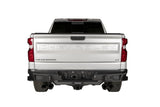BR20 Rear Bumper Replacement Textured Black 2019-2021 Silverado/Sierra 1500 Go Rhino