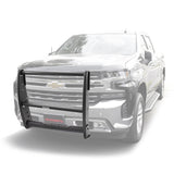 3100 Series StepGuard Center Grille Guard Only Textured Black 2019-2021 Silverado 1500 2022-2022 Silverado 1500 LTD Go Rhino