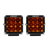 LED Light Pods D-XL Amber PRO Pair Surface Mount Brackets and Hardware Vibration Dampeners Wire Harness & Switch Rigid Industries