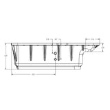 Ford Deep Transmission Pan 5R110 PPE Diesel