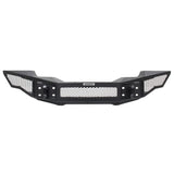 Rockline Front Full Width Bumper Textured Black 2007-2025 Jeep Wrangler JK/JL 2020-2025 Jeep Gladiator Go Rhino