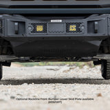 Rockline Winch Ready Front Full Width Bumper For Ford Bronco Textured Black 2021-2026 Ford Bronco Go Rhino