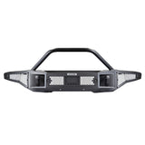 Rockline Winch Ready Front Full Width Bumper With Overrider For Ford Bronco Textured Black 2021-2026 Ford Bronco Go Rhino