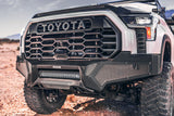 Element Front Bumper W/Power Actuated Hide Away Light Bar Mount Textured Black 2022-2026 Toyota Tundra Go Rhino