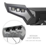 Element Front Bumper with Fixed Light Bar Mount Textured Black 2022-2025 Toyota Tundra Go Rhino