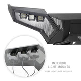 Element Frt Bumper W/Power Actuated Light Bar Mount TextBlack 2024-2026 Toyota Tacoma Go Rhino